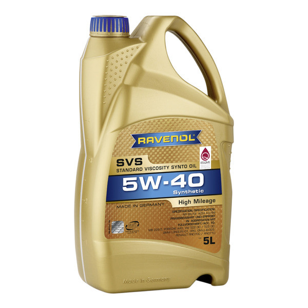 Моторное масло Ravenol SVS Standard Viscosity Synto Oil SAE 5W-40 5l